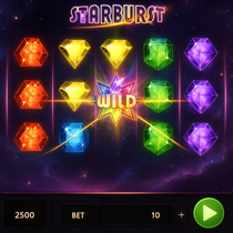 Buran Casino - Starburst Slot Game by NetEnt