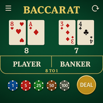 Buran Casino - Baccarat Tischspiel